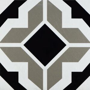 Retro 12" x 12" Self Adhesive Floor Tiles, 624 Onyx Star, 20 Tiles/box